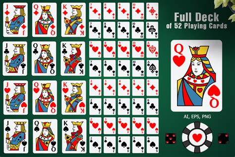 Designing a Deck of 52 Playing Cards .